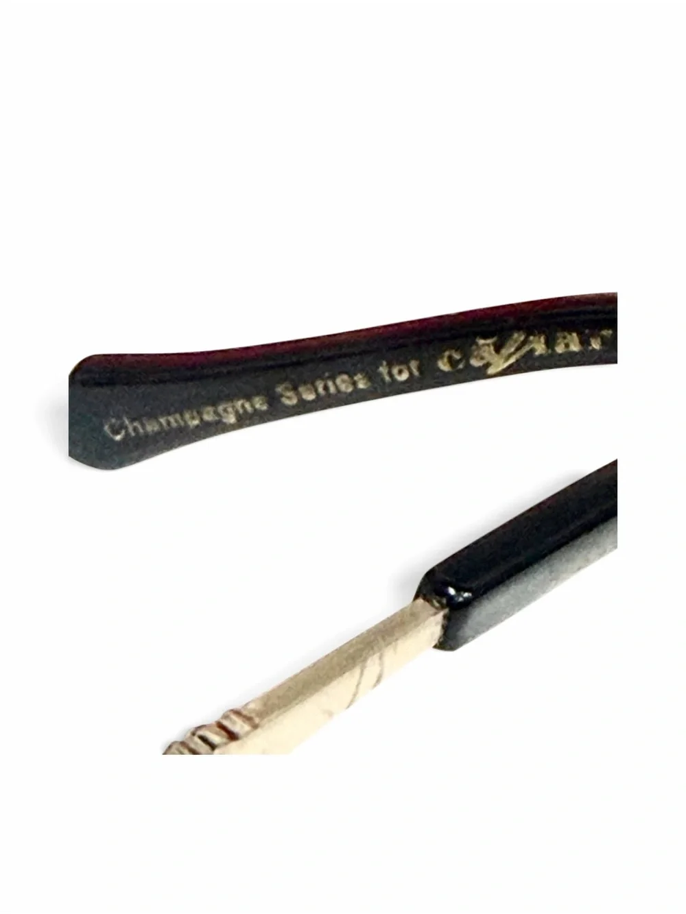 Authentic Caviar Champagne Series M5587 eyeglasses frame